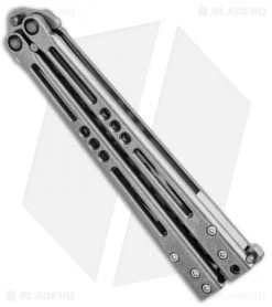 Hom Design Prodigy Trainer Mod.B Titanium Balisong Butterfly Knife 9 Hom Design Prodigy Trainer Mod.B Titanium Balisong Butterfly Knife -Buck Knives Store Hom Design Prodigy Trainer Mod.B Ti Balisong Butterfly BHQ 26791 jr side
