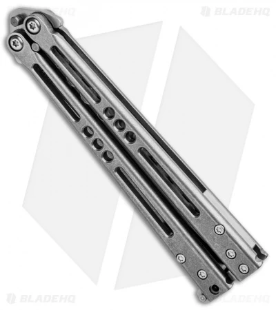 Hom Design Prodigy Trainer Mod.B Titanium Balisong Butterfly Knife 4 Hom Design Prodigy Trainer Mod.B Titanium Balisong Butterfly Knife - Image 2