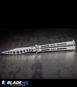 Hom Design Prodigy Trainer Mod.B Titanium Balisong Butterfly Knife 11 Hom Design Prodigy Trainer Mod.B Titanium Balisong Butterfly Knife -Buck Knives Store Hom Design Prodigy Trainer Mod.B Titanium Balisong Butterfly Knife BHQ26791 kp steel web