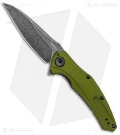 Kershaw Bareknuckle Sub-Frame Lock Knife OD Green (3.5" BlackWash) 7777OLBW