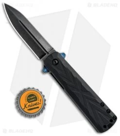 Kershaw Barstow Assisted Opening Knife Black GFN (3" BlackWash) 3960 -Buck Knives Store Kershaw Barstow Black GFN Blackwash 3960 BHQ 52177 jr bottlecap 1