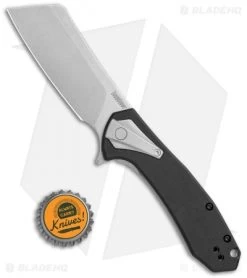 Kershaw Bracket Cleaver Assisted Frame Lock Knife Black G-10 (3.4" SW) 3455 9 Kershaw Bracket Cleaver Assisted Frame Lock Knife Black G-10 (3.4" SW) 3455 -Buck Knives Store Kershaw Bracket Cleaver Assisted FL Black G 10 SW 3455 BHQ 120536 jr bottlecap