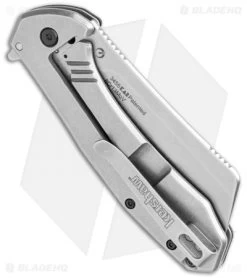 Kershaw Bracket Cleaver Assisted Frame Lock Knife Black G-10 (3.4" SW) 3455 8 Kershaw Bracket Cleaver Assisted Frame Lock Knife Black G-10 (3.4" SW) 3455 -Buck Knives Store Kershaw Bracket Cleaver Assisted FL Black G 10 SW 3455 BHQ 120536 jr side