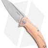 Kershaw Copper Natrix XL Sub-Frame Lock Knife (3.75" Stonewash) 7008CU -Buck Knives Store Kershaw Copper Natrix XL Sub FL SW 7008CU BHQ 105985 jr