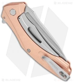 Kershaw Copper Natrix XL Sub-Frame Lock Knife (3.75" Stonewash) 7008CU 9 Kershaw Copper Natrix XL Sub-Frame Lock Knife (3.75" Stonewash) 7008CU -Buck Knives Store Kershaw Copper Natrix XL Sub FL SW 7008CU BHQ 105985 jr side