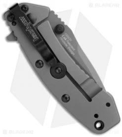 Kershaw Cryo Assisted Opening Knife (2.75" Gray) 1555TI 8 Kershaw Cryo Assisted Opening Knife (2.75" Gray) 1555TI -Buck Knives Store Kershaw Cyro Assisted Gray BHQ 11101 jr side