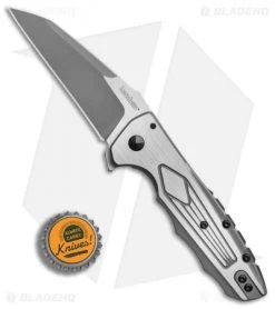 Kershaw Diskin Deadline Frame Lock Knife (3.25" Two-Tone) 1087 -Buck Knives Store Kershaw Diskin Deadline two tone BHQ 52155 er bottlecap