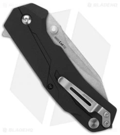 Kershaw Drivetrain Assisted Opening Knife Black GFN (3.2" Stonewash) 8655 -Buck Knives Store Kershaw Drivetrain Assisted Opening Black GFN SW BHQ 120540 jr side