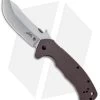 Kershaw CQC-11K D2 Frame Lock Knife Brown G-10 (3.5" Stonewash) 6031D2 -Buck Knives Store Kershaw Emerson CQC 11K D2 FL Brown G 10 SW 6031D2 BHQ 101840 jr