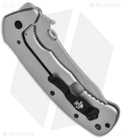 Kershaw CQC-11K D2 Frame Lock Knife Brown G-10 (3.5" Stonewash) 6031D2 -Buck Knives Store Kershaw Emerson CQC 11K D2 FL Brown G 10 SW 6031D2 BHQ 101840 jr side