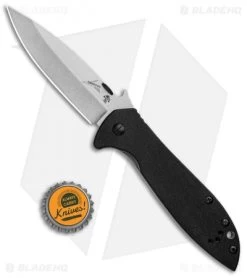 Kershaw Emerson CQC-4KXL D2 Frame Lock Knife (3.9" Stonewash) 6055D2 -Buck Knives Store Kershaw Emerson CQC 4KXL D2 FL SW 6055D2 BHQ 101841 jr bottlecap