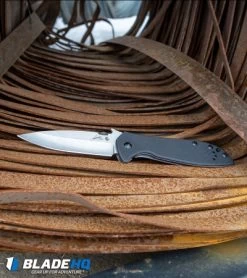 Kershaw Emerson CQC-4KXL D2 Frame Lock Knife (3.9" Stonewash) 6055D2 -Buck Knives Store Kershaw Emerson CQC 4KXL Frame Lock Knife Stonewash 6055 BHQ 27387 kp lifestyle web