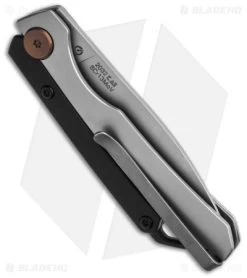 Kershaw Esteem Slip Joint Knife Drop Point Steel/G-10 Overlay (2.5" BB) 2032 -Buck Knives Store Kershaw Esteem Slip Joint Knife Drop Steel G10 Overlay 2in BB BHQ 139783 td side