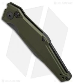 Kershaw Galyean Launch 7 Automatic Knife OD Green (3.75" Black) 7900OL -Buck Knives Store Kershaw Galyean Launch 7 OD Green black BHQ 75927 er spine