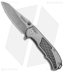 Kershaw Hinderer Agile Assisted Opening Knife (2.75" Stonewash) 1558 -Buck Knives Store Kershaw Hinderer Agile Assisted Opening SW 1558 BHQ 52169 jr