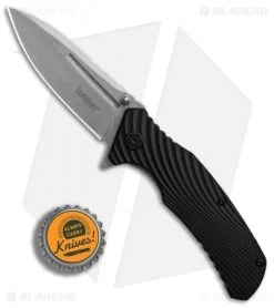 Kershaw Huddle Assisted Opening Knife Black GFN (3.25" Stonewash ) 1326 9 Kershaw Huddle Assisted Opening Knife Black GFN (3.25" Stonewash ) 1326 -Buck Knives Store Kershaw Huddle Black GFN SW BHQ 83237 er bottlecap