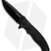 Kershaw 1338B A/O Liner Lock Knife Black GFN (3.5" Black) -Buck Knives Store Kershaw LL A O Black 1338B BHQ 85041 jr