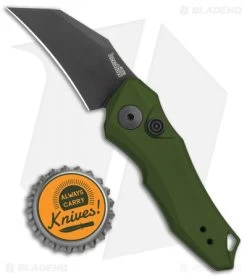 Kershaw Launch 10 Automatic Knife Olive Green (1.9" Black) 7350OLBLK 9 Kershaw Launch 10 Automatic Knife Olive Green (1.9" Black) 7350OLBLK -Buck Knives Store Kershaw Launch 10 Auto Olive Green Black KER7350OLBLK BHQ 115105 jr bottlecap