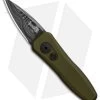 Kershaw Launch 4 CA Legal Automatic Knife OD Green (1.9" Damascus) BHQ Exclusive -Buck Knives Store Kershaw Launch 4 CA Legal OD Green Damascus BHQ 91063 er