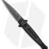 Kershaw Launch 8 Stiletto Automatic Knife Black/CF (3.6" Damascus) -Buck Knives Store Kershaw Launch 8 Stiletto Automatic Knife Black CF 3in Damascus BHQ 145172 td