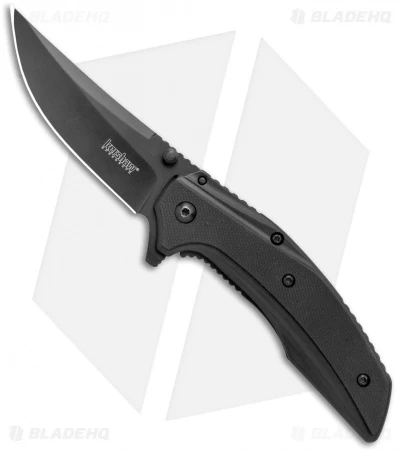 Kershaw Outright A/O Frame Lock Knife Black G-10/Steel (3" Black) 8320 3 Kershaw Outright A/O Frame Lock Knife Black G-10/Steel (3" Black) 8320