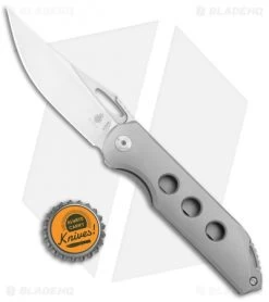 Kizer Assassin Frame Lock Front Flipper Knife Titanium 3 Hole (3.15" Satin) 9 Kizer Assassin Frame Lock Front Flipper Knife Titanium 3 Hole (3.15" Satin) -Buck Knives Store Kizer Assassin FL Ti 3 Hole Satin Ki3549A2 BHQ 107551 jr bottlecap