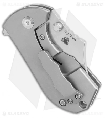 Kizer Flip Shank Frame Lock Knife Brown Micarta (Stonewash) Ki2521A2 5 Kizer Flip Shank Frame Lock Knife Brown Micarta (Stonewash) Ki2521A2 - Image 3