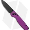 Kizer Vanguard Original Button Lock Knife Purple Aluminum (3" Black) 2 Kizer Vanguard Original Button Lock Knife Purple Aluminum (3" Black) -Buck Knives Store Kizer Original Button Lock Aluminum Purple Black BHQ 179149 jr