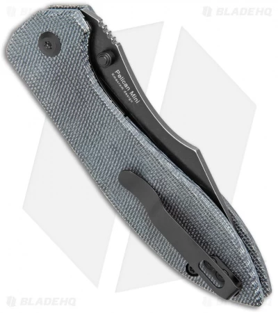 Kizer Pelican Mini Liner Lock Knife Micarta (3.3" Stonewash) V4548N1 5 Kizer Pelican Mini Liner Lock Knife Micarta (3.3" Stonewash) V4548N1 - Image 3