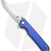 Kizer Rapids Liner Lock Knife Blue/Black G-10 (3.5" SW) -Buck Knives Store Kizer Rapids LL Kife Blue Black G10 3in Stonewash BHQ 139743 td