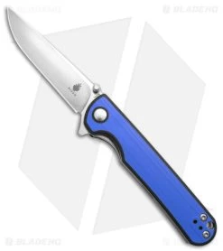 Kizer Rapids Liner Lock Knife Blue/Black G-10 (3.5" SW)
