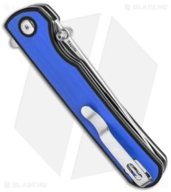 Kizer Rapids Liner Lock Knife Blue/Black G-10 (3.5" SW) -Buck Knives Store Kizer Rapids LL Kife Blue Black G10 3in Stonewash BHQ 139743 td side