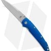 Kizer Sliver Sunburst Liner Lock Knife Blue T6 (3.5" Stonewash) Ki4419A2