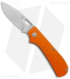 Kizer Vanguard Vagnino Zipslip Slipjoint Knife Orange G-10 (2.8" SW) V3507N2