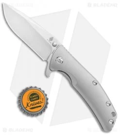 Kizer Cutlery Activ Bantam BB Frame Lock Knife Titanium (3" Stonewash) Ki3404A3 -Buck Knives Store Kizer cutlery Activ Bantam BB FL Ti SW KI3404A3 BHQ 25604 jr bottlecap