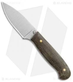 LT Wright Knives Patriot Fixed Blade Knife OD Green Micarta (2.5" Satin A2)