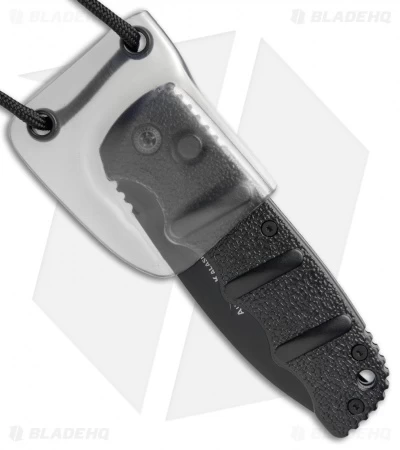 Linos Kydex Sheath For Boker Kalashnikov W/ Neck Cord - Clear 3 Linos Kydex Sheath For Boker Kalashnikov W/ Neck Cord - Clear