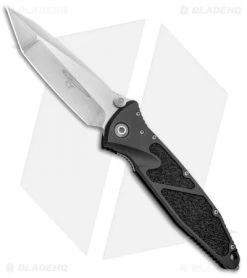 Marfione Custom Socom Elite Prototype Tanto Manual Knife Black (4" Stonewash)