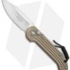 Microtech LUDT Automatic Knife Tan (3.4" Satin) 135-4TA 2 Microtech LUDT Automatic Knife Tan (3.4" Satin) 135-4TA -Buck Knives Store Microtech LUDT tan satin 135 4TA BHQ 51950 jr