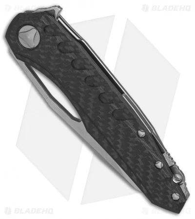 Microtech Sigil MK6 Frame Lock Knife Carbon Fiber (3.75" Stonewash) 5 Microtech Sigil MK6 Frame Lock Knife Carbon Fiber (3.75" Stonewash) - Image 3