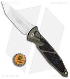 Microtech Socom Elite T/E Automatic Knife OD Green (4" Satin) 161A-4OD -Buck Knives Store Microtech Socom Elite TE Auto OD Green Satin 161A 4OD BHQ 103384 jr bottlecap