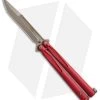 Microtech Tachyon III Balisong Butterfly Red (4.5" Bronze) 173-13RD
