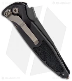 Microtech Signature Series Socom Elite S/E Automatic Knife Black (4" Black) 8 Microtech Signature Series Socom Elite S/E Automatic Knife Black (4" Black) -Buck Knives Store Microtech socom Elite Signature SE Auto Black 160 1DLCSS BHQ 93576 jr side