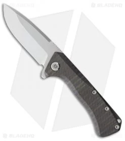 PMP Knives Revenge II Frame Lock Knife Flame Titanium (3.75" Stonewash M390)