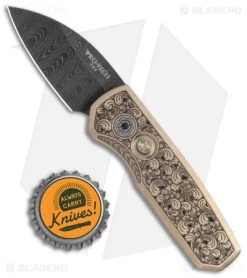 Pro-Tech Runt 5 2022 Ultimate Custom Wharncliffe Auto Knife (1.9" Ladder Dam) -Buck Knives Store Pro Tech Runt 5 2022 Ultimate Custom Wharncliffe Auto Ladder Damascus BHQ 147072 jr bottlecap
