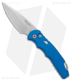 Pro-Tech TR-5 Automatic Knife Blue (3.25" Stonewash) T501-Blue