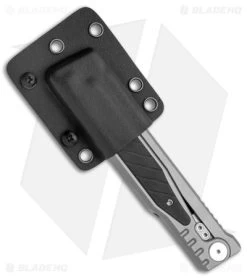 Reate Knives Reate EXO Gravity Bayonet Knife Titanium/Black G-10 (3.75" Two Tone PVD) -Buck Knives Store Reate EXO Gravity Double Edge Ti Black G 10 PVD BHQ 142279 jr sheath