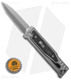 Reate Knives Reate EXO-M Double Edge Gravity Knife Titanium/Black Micarta (2.95" SW) -Buck Knives Store Reate Exo M Double Edge Gravity Knife Ti Black Micarta 2n SW BHQ 181243 td size