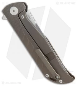Buck Knives Store -Buck Knives Store Reate K 2 stepped bronze ti satin BHQ 74976 er side