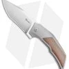Reate Knives Bharucha T3000 Frame Lock Knife Brown Micarta/Ti (3" Satin) -Buck Knives Store Reate Knives Bharucha T3000 Frame Lock Knife Brown Micarta Ti 3in Satin BHQ 115093 LS